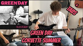 CORVETTE SUMMER - GREEN DAY  (Guitar Cover + TABS In Description)