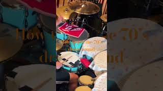 Celebrity How to get the 70’s drum sound #70s #drumrecording #yamahadrums #zildjian #drumtracks Profile