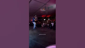 A-Reece performs Ameni at Pholaparty EL.      #areece #southafrica #sama28 #foryou #mma24