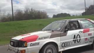 James Bufkins Rally Quattro Brunos Old Group B Car Texas Audi Group State Meet 2012