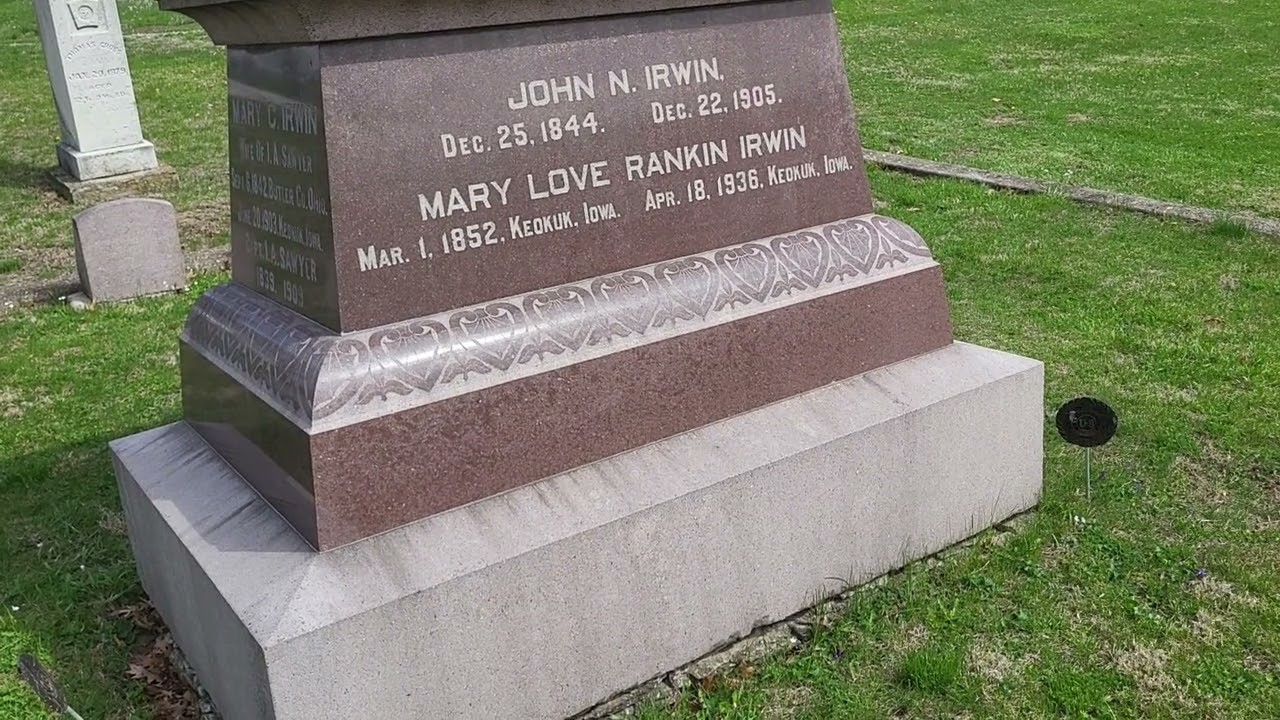 John Nichol Irwin - U.S. Diplomat/Arizona Territory Governor/Idaho Territory Governor 