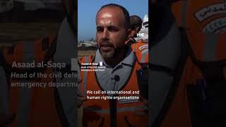 Palestinian families bury 41 unidentified bodies in Gaza