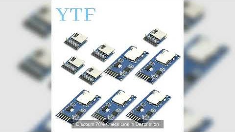 1-50PCS Micro SD Card Module TF Card Reader/writer SPI Interface With Level Conversion Chip for Ardu