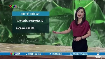 Dự báo thời tiết chiều và đêm 08/07/2021 | Tây Nguyên, Nam Bộ mưa to, Bắc Bộ mưa rào | VTVWDB