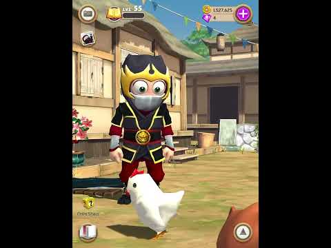 Clumsy ninja shows off his only friends and then kills them