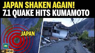 BREAKING: 7.1 Magnitude Earthquake Strikes Japan, Tsunami Warning Issued In Kyushu | N18G | 4K