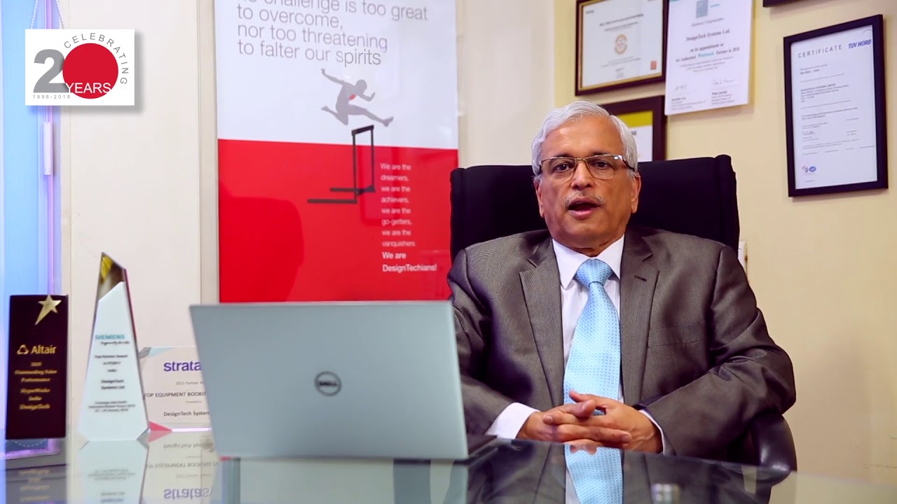 Mr Vikas Khanvelkar M.D. DesignTech Systems Ltd - Interview 