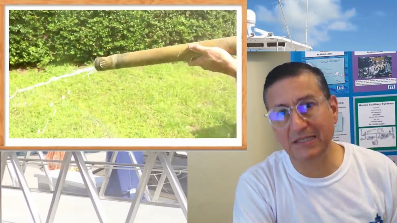 High Exhaust Temp. in marine inboard engines / Clip