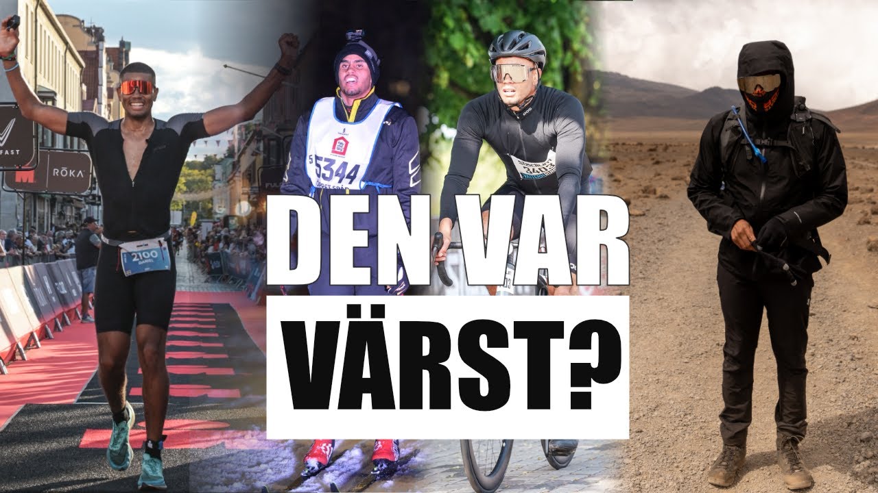 7 extrema utmaningar – men vilken var värst?