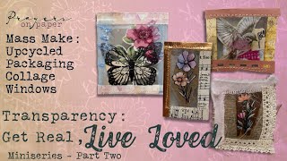 Transparency Miniseries Part 3 | Junk Journal Acetate Mass Make + Studying John 15