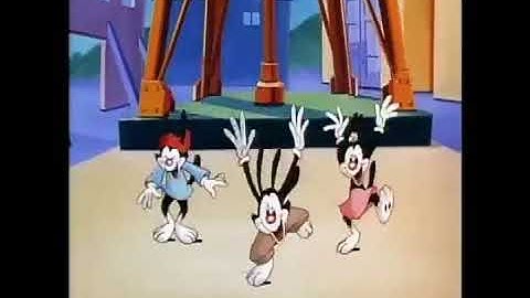 Animaniacs intro but its mixed with All Star