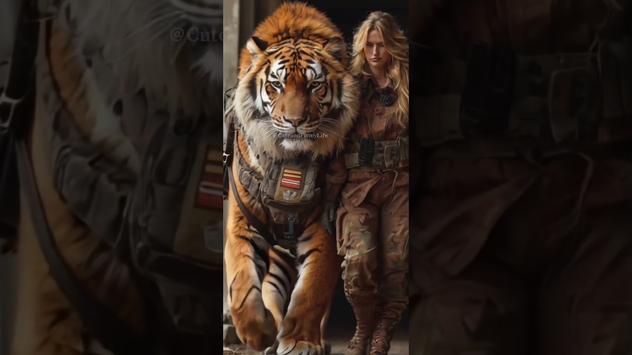 Soldiers and tigers are cool.