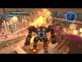 EARTH DEFENSE FORCE 5 Monster robot fight