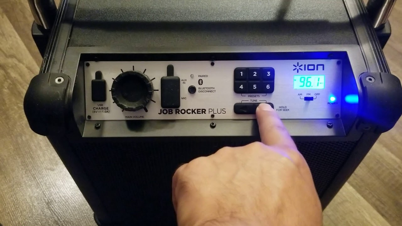 Job rocker plus test. - YouTube