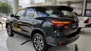 2022 Toyota Fortuner Legender Black Color - 3 Row Seats SUV | Interior and Exterior