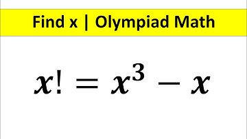 A Nice Factorial Math Simplification || Math Olympiad || Find the Value of X ||@TheMathScholar23