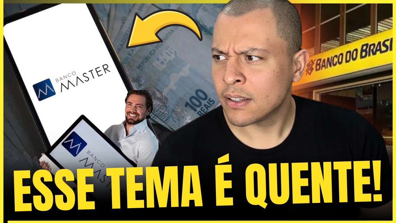 🟡 CONCURSO BANCO DO BRASIL 2026: BANCO MASTER – COMO ISSO VAI CAIR NA PROVA (Atualidades BB 2026)