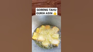 Thumbnail of Goreng Tahu, Gurih, Asin Nikmat, Mantap 👌