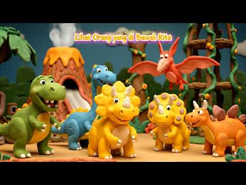 Bersyukur hidup makin bahagia - Dinosaurus | Adab Storybook