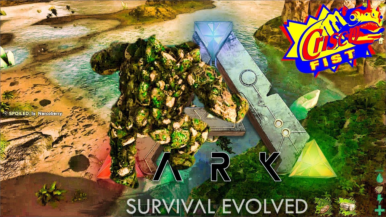 Арк кристальные острова карта ресурсов