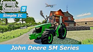 JOHN DEERE 5M SERIES V1.0.0.1 Simple IC For Farming Simulator 22