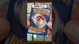 Surfing Pikachu? #pokemoncards #pokemonchannel #pokémon
