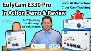 ✅ Working Demo & Review: EufyCam E330 Outdoor Security Camera - 24/7 4K Local Recording With AI