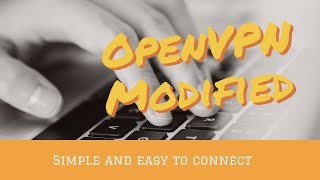 Simple Tut for connecting OpenVPN Portable ( modified config )