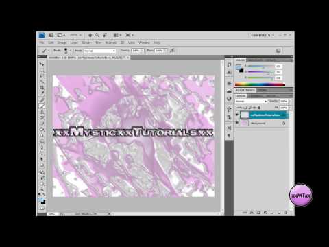 Make A Cool Paint Splatter Background With Text In Photoshop