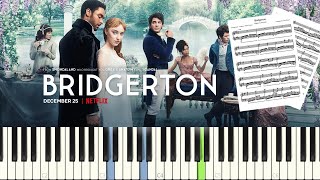 Bridgerton - When you are alone || PIANO TUTORIAL || SHEET & MIDI