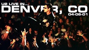 U2 - Live from Denver, 6th April 2001