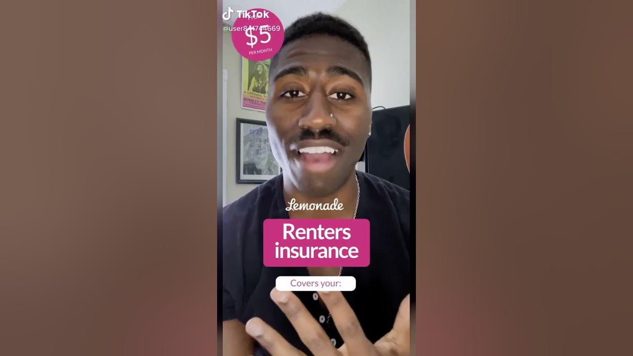 Lemonade renters insurance ad YouTube