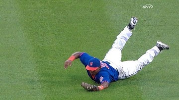 Byrd makes incredible diving catch in right