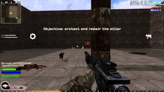 Call Of Duty 4 - Zombie Mod: Reign Of The Undead v2.1 w/ Getting Crushed By Teh Pillar! [HD]!