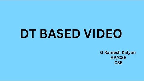 DT based Case Study Video | SNS Institutions