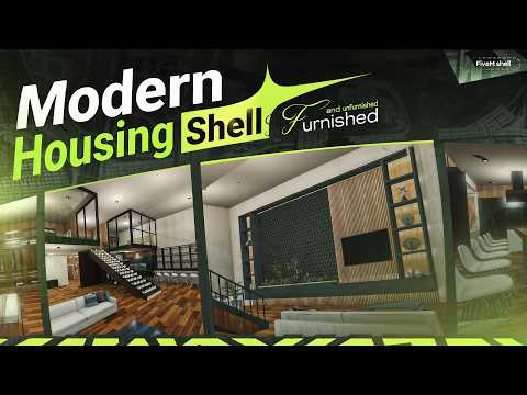 Modern Open-Plan Housing Shell | Furnished & Unfurnished | FiveM