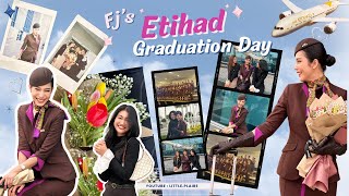 Etihad Fj’s graduation day | ไปแสดงความยินดีกับพี่ๆลูกเรือชั้น business class กัน✈️🪽| little.plaire