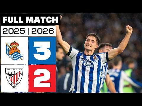 Real Sociedad 3 - 2 Athletic Club 2025/26 FULL MATCH