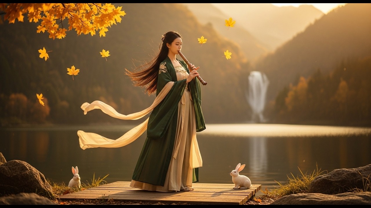 Bamboo flute &Guzheng for Peaceful Mind🌿  #deepsleep #relaxingmusic #flutemusic @Sound to Peaceful