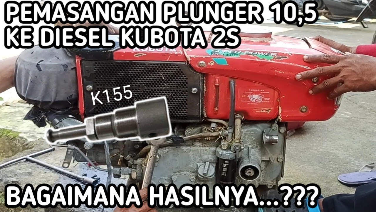 KUBOTA RD-85 2S GANTI PLUNGER K155