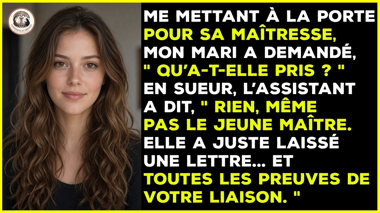 « Une femme comme toi ne mérite pas d’être sa mère. » La gifle d’Henry a claqué avant même que je puisse dire un mot, et je suis restée là, au milieu de notre salon, tandis qu’il serrait Chloé...