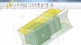 Designspark Mechanical V2 第六課 - 鏡像草圖,劃分主體