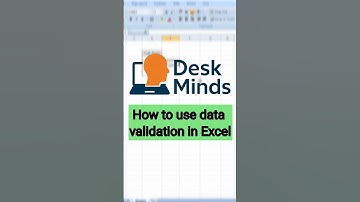 How to Use Data Validation in Excel 🔒 | Dropdown List & Error Message Explained #ExcelTips