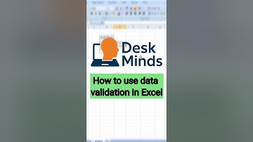 How to Use Data Validation in Excel 🔒 | Dropdown List & Error Message Explained #ExcelTips