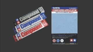 Tamiya 87192 Polishing Compound for Sponges Pack of 3 for Model 