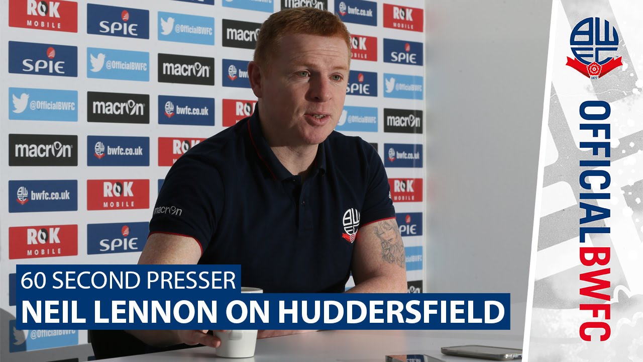 60 SECOND PRESSER | Neil Lennon on Huddersfield football score