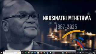Nathi Mthethwa Family Receives His Remains At King Shaka International Airport
