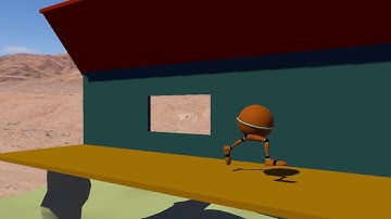 3D walking animation