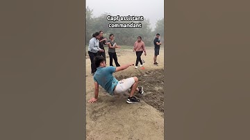 Capf assistant commandant long jump 🔥 #trending #shorts #viral #longjump