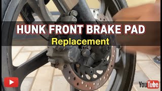 Hunk Front Break Pad Replacement